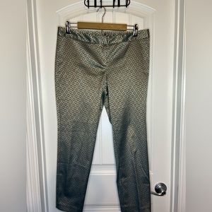 P28 worthington gold embellished slacks